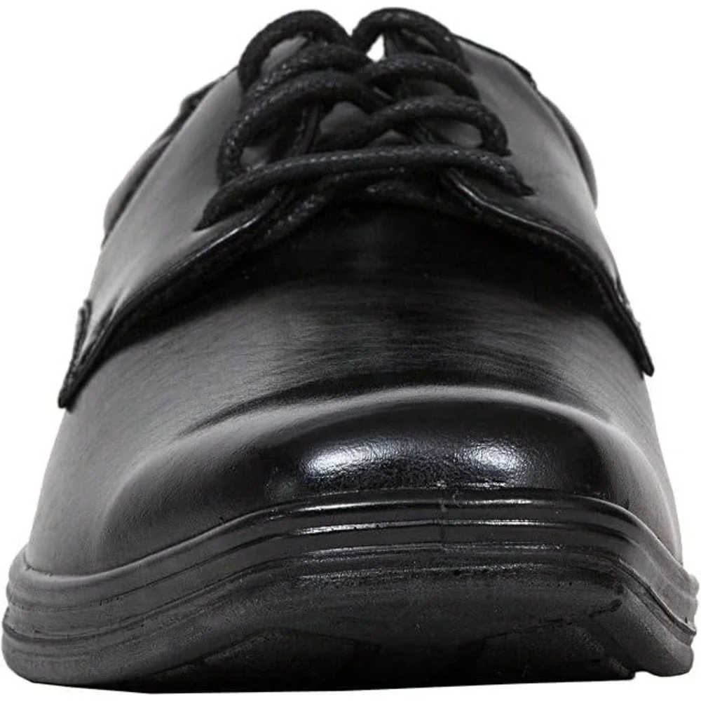 Deer Stags Blazing Boys Black Oxford Dress Shoes Size 7 Youth New